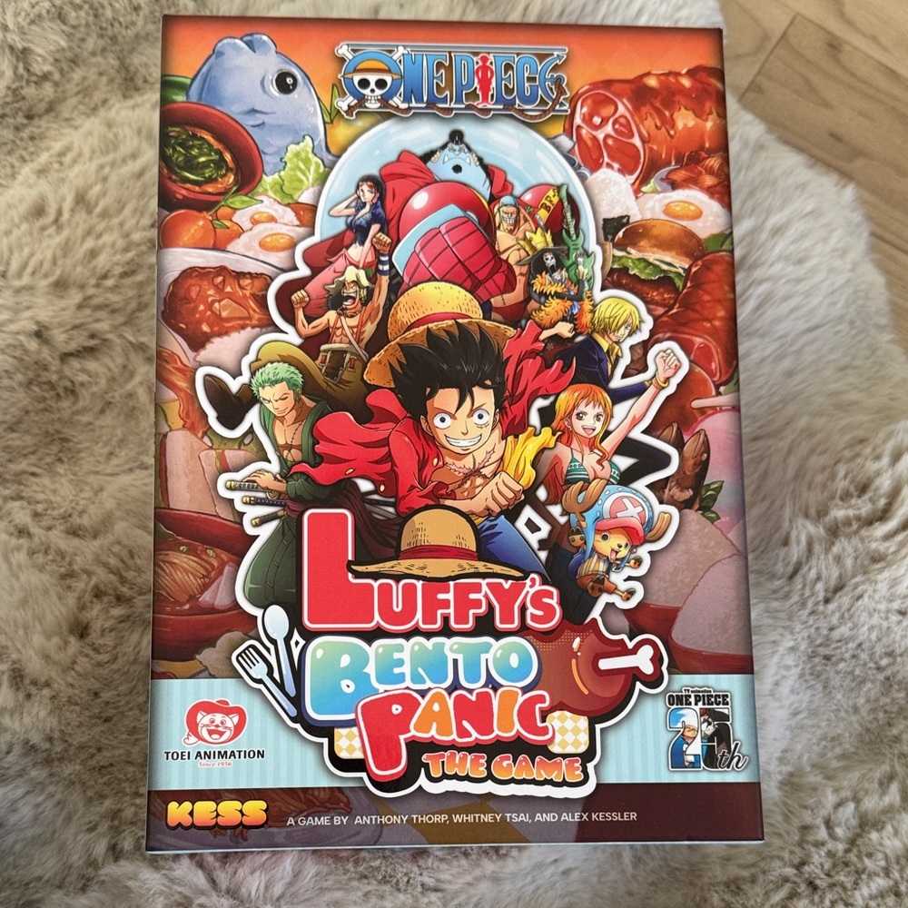 Onepiece Luffy's Bento Panic Game - Red, Blue, Orange